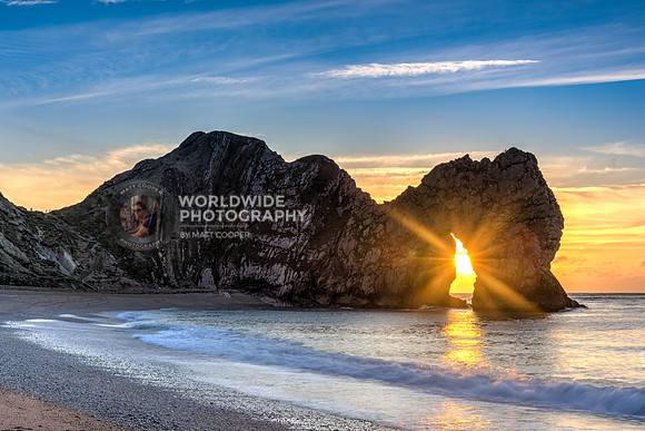Durdle Door, Thru the keyhole