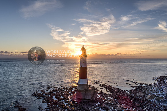 Sunset at Beachy Head Lighthouse