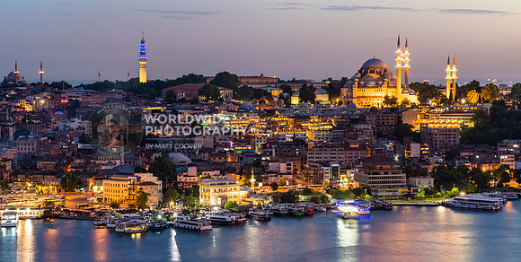 Istanbul from The Galata Tower