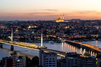 From the top of Galatta Tower