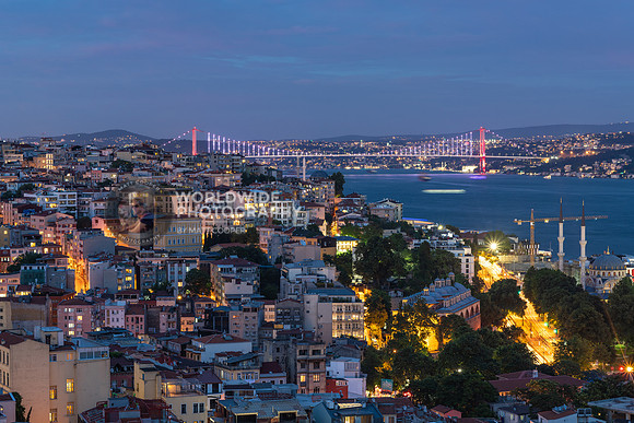 Looking towards The Bosphorus Bridge