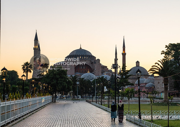 Hagia Sophia at Sunrise