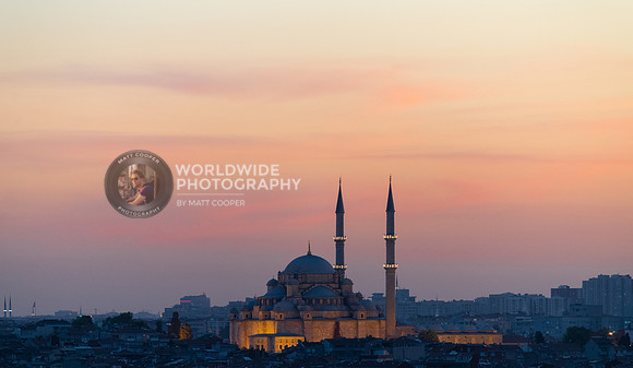 Mosque at Sunset