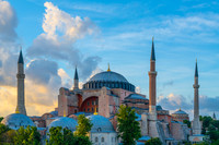 Hagia Sophia at Sunset