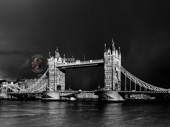 Tower Bridge: storms and light.