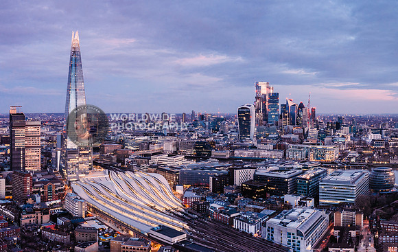 Dawn in London