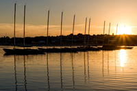 Yachts in Bembridge Harbour