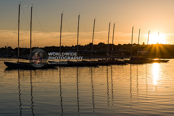 Yachts in Bembridge Harbour