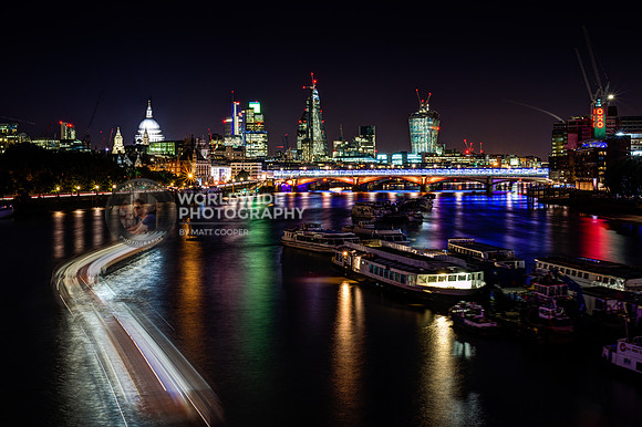 London from Waterloo Bridge II