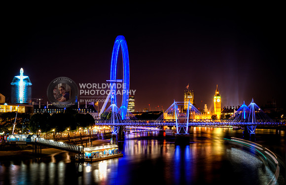 London from Waterloo Bridge