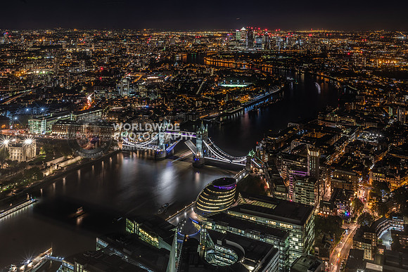 The London Skyline at Night