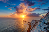 The Needles Sunset
