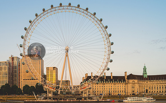 Sunset at The London Eye