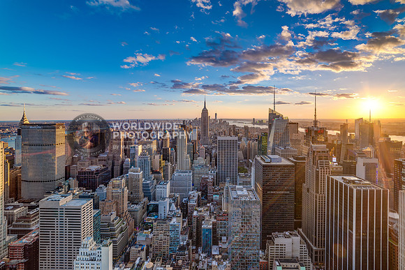 NY from the top of The Rock