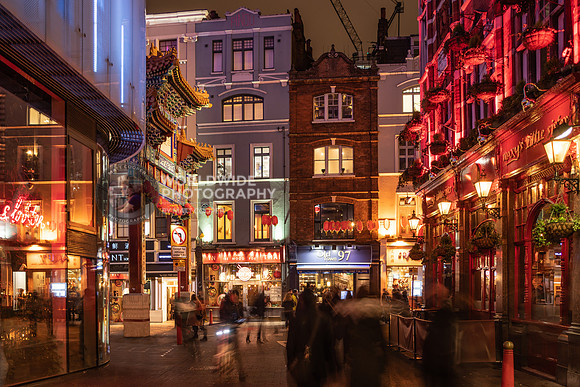 Soho at night