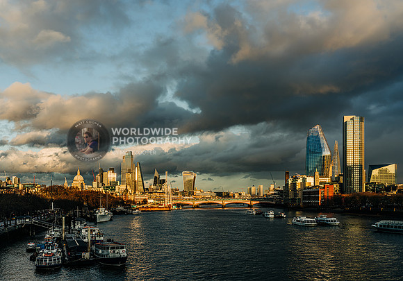 Sunset from Waterloo Bridge