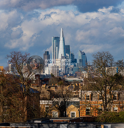 The City from Brockwell Park