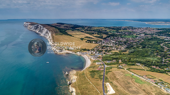 Freshwater Bay from above