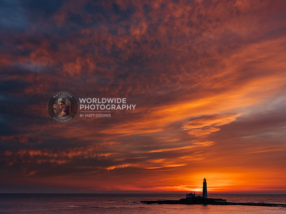 St.Mary's Lighthouse at sunrise