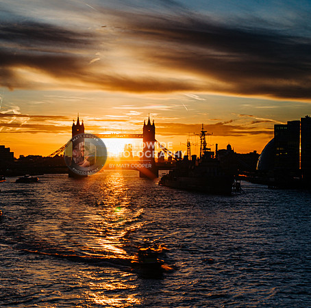 London sunrise