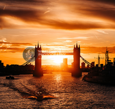London sunrise