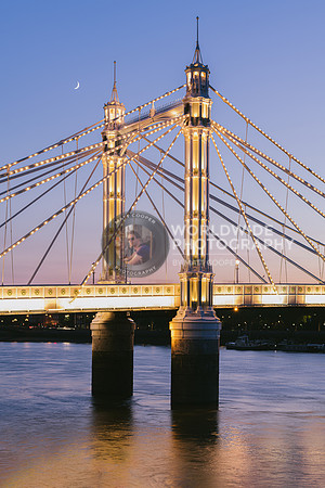 Albert Bridge sunset