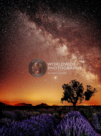 The Milky Way in Provence