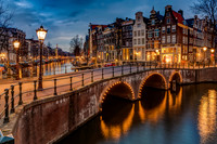 Amsterdam at night