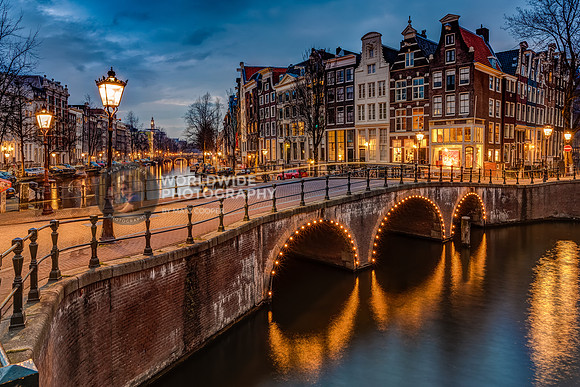 Amsterdam at night