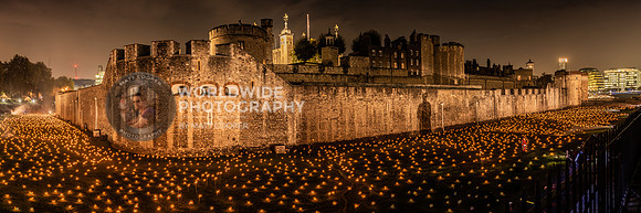 Candles at the Tower of London