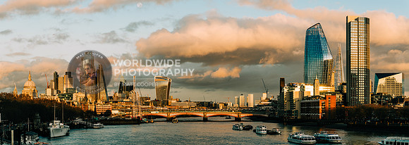 Sunset from Waterloo Bridge