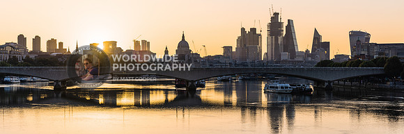 Sunrise in the city