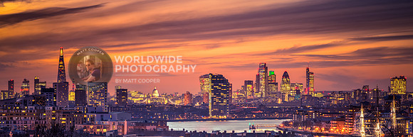 Colours over the city