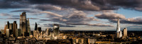 Clouds around the city