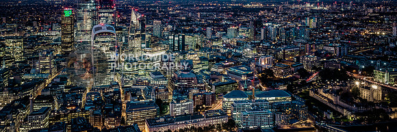 The City of London at Night