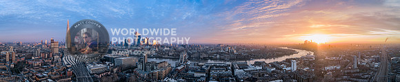Canary Wharf sunrise