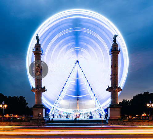 Bordeaux at night