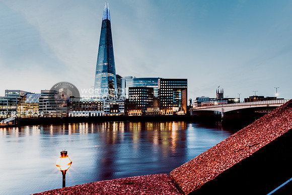 The Shard from The Northbank