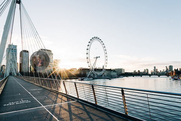 Sunrise in London
