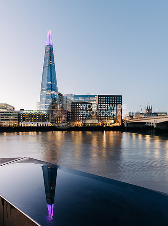 The Shard at sunrise