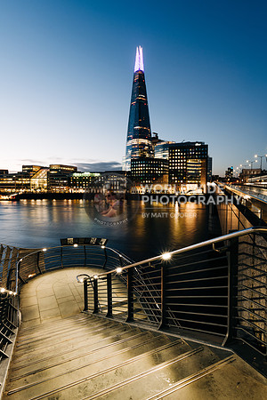 The Shard and the River Thames
