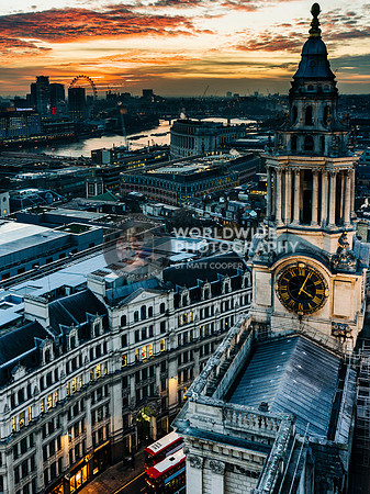 St.Paul's at dusk