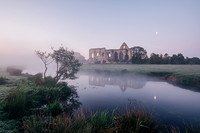 Newark Priory at dawn