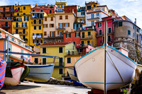 Boats at Manarola