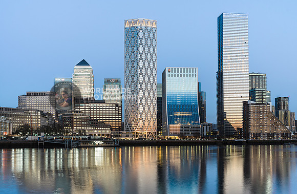 Reflections at Canary Wharf