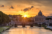 St.Peter's from Umberto Bridge