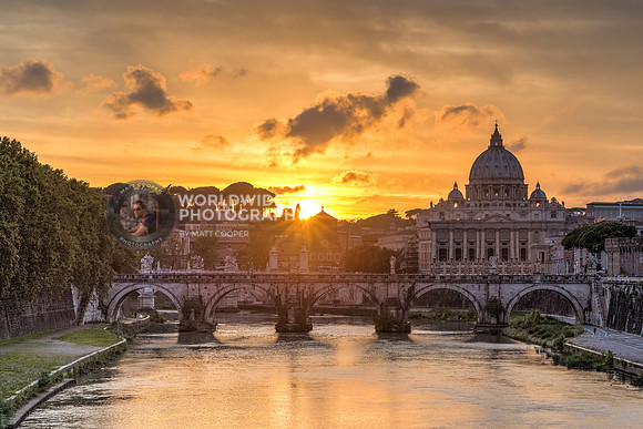 St.Peter's from Umberto Bridge