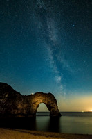 The Milky Way at Durdle Door