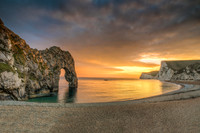 Durdle Door Sunset