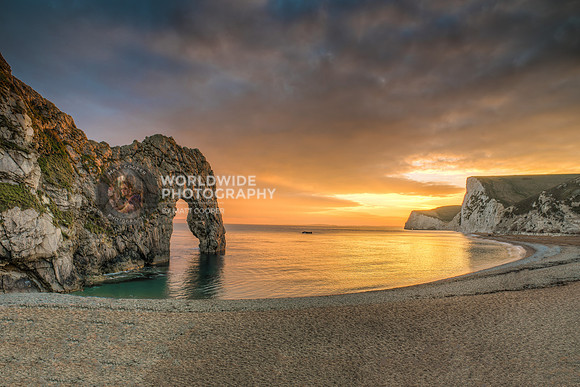 Durdle Door Sunset